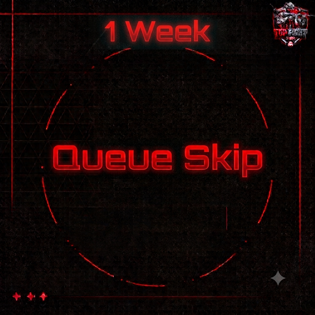 Queue Skip 1 Week | أولوية دخول السيرفر لمدة أسبوع